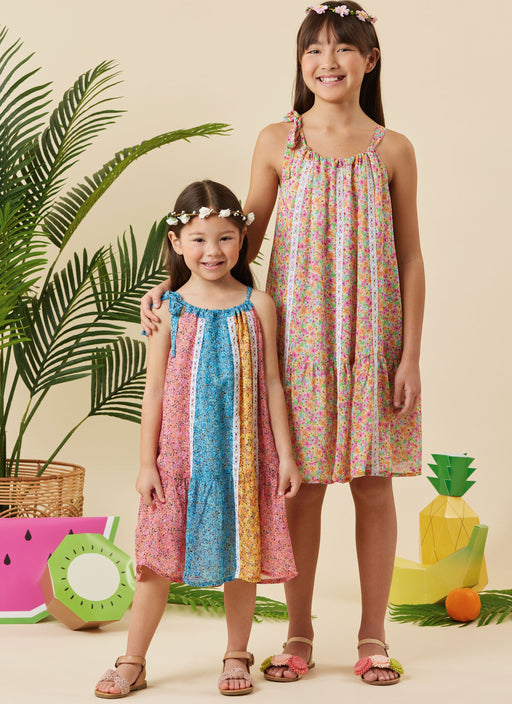 Simplicity Sewing Pattern 3146 Girls' Halter Dresses from Jaycotts Sewing Supplies