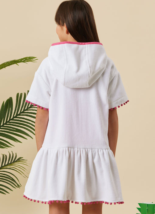 Simplicity Sewing Pattern 3147 Girls' Hooded Cover Up from Jaycotts Sewing Supplies