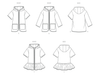 Simplicity Sewing Pattern 3147 Girls' Hooded Cover Up from Jaycotts Sewing Supplies