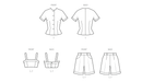 Simplicity Sewing Pattern 3150 Vintage 1940's Jacket, Bra and Shorts from Jaycotts Sewing Supplies
