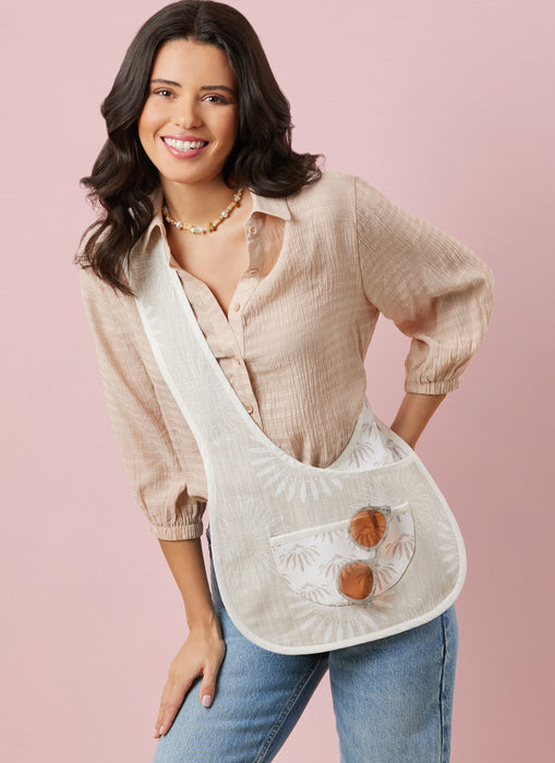 Simplicity Sewing Pattern 3154 One Pattern Piece Bags from Jaycotts Sewing Supplies