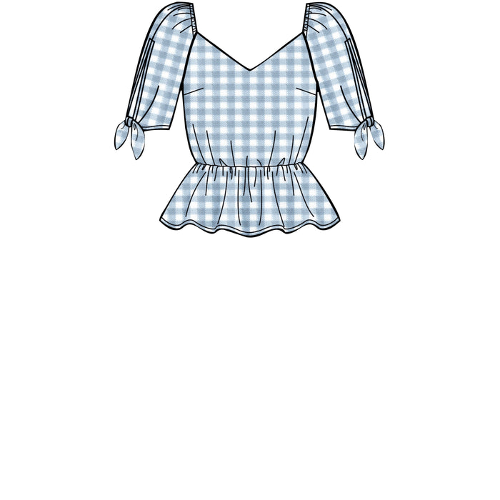 Simplicity Sewing Pattern 8918 Misses' Tops from Jaycotts Sewing Supplies