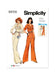 Simplicity 9700 Vintage 70's Jumpsuit Sewing pattern from Jaycotts Sewing Supplies