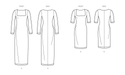 Simplicity 9701 Knit Dress pattern by Mimi G Style from Jaycotts Sewing Supplies