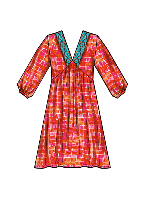 Simplicity 9702 Empire Dress Sewing pattern from Jaycotts Sewing Supplies