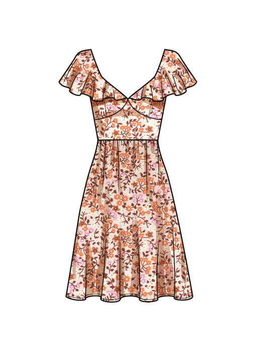Simplicity 9704 Women's Dresses Sewing pattern from Jaycotts Sewing Supplies