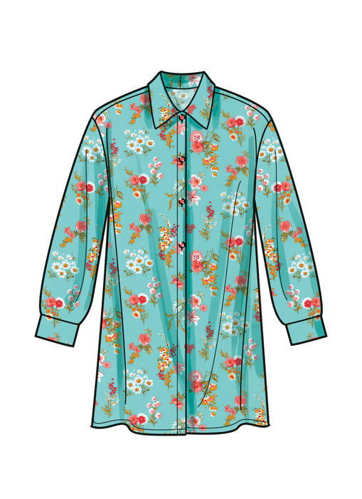Simplicity 9707 Shirts Sewing pattern from Jaycotts Sewing Supplies
