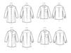 Simplicity 9707 Shirts Sewing pattern from Jaycotts Sewing Supplies