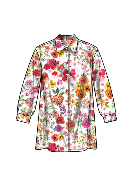 Simplicity 9708 Women's Shirts Sewing pattern from Jaycotts Sewing Supplies