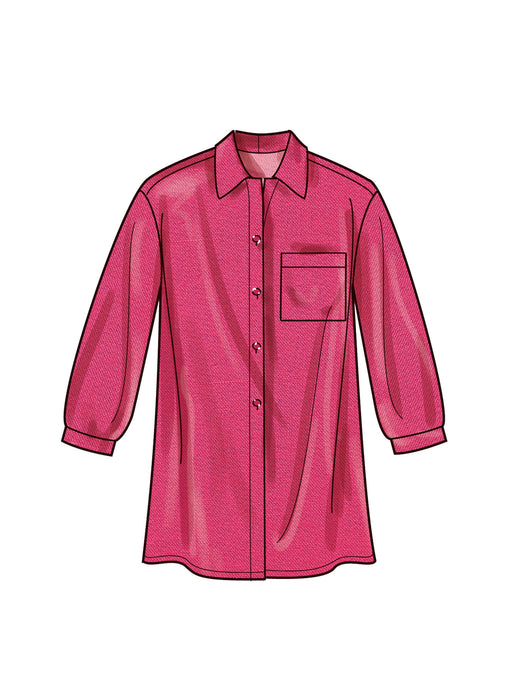 Simplicity 9708 Women's Shirts Sewing pattern from Jaycotts Sewing Supplies