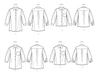 Simplicity 9708 Women's Shirts Sewing pattern from Jaycotts Sewing Supplies