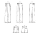 Simplicity 9709 Trousers and Shorts Sewing pattern from Jaycotts Sewing Supplies