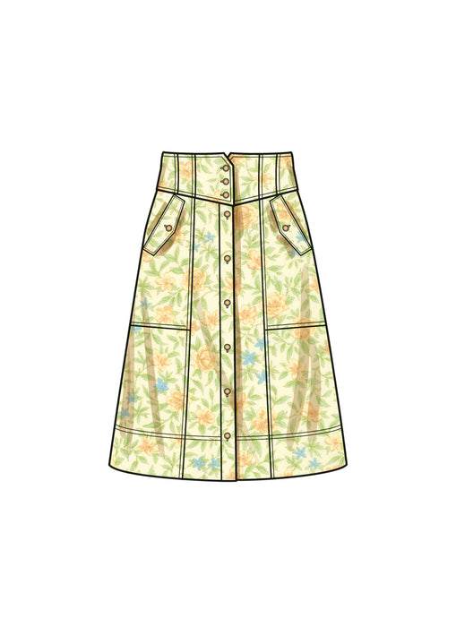 Simplicity 9710 Skirts Sewing pattern from Jaycotts Sewing Supplies