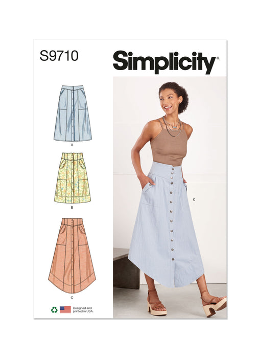 Simplicity 9710 Skirts Sewing pattern from Jaycotts Sewing Supplies