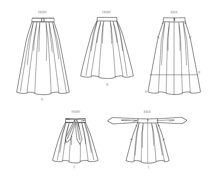 Simplicity 9711 Skirts Sewing pattern from Jaycotts Sewing Supplies