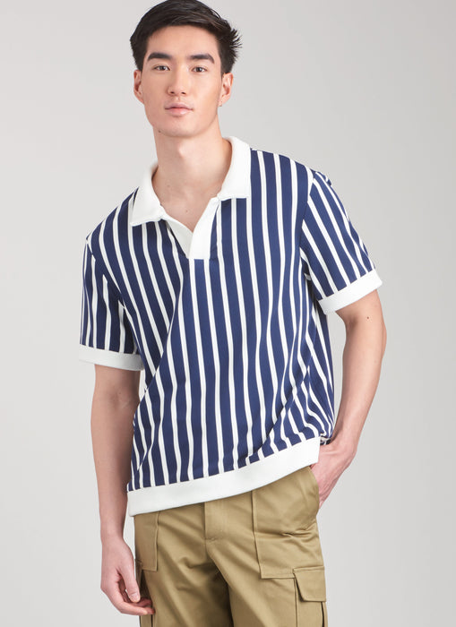 Simplicity 9718 Men's Knit Top, Cargo Pants and Shorts Sewing pattern from Jaycotts Sewing Supplies
