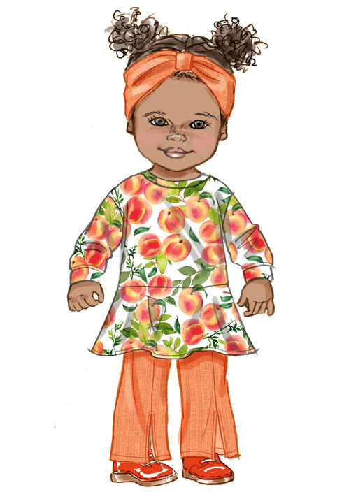 Simplicity 9720 Babies' Knit Dress, Top, Pants, Hat Sewing pattern from Jaycotts Sewing Supplies