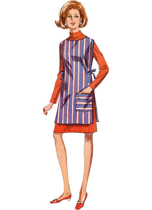 Simplicity 9726 Vintage Apron or Beach Cover-up Sewing pattern from Jaycotts Sewing Supplies