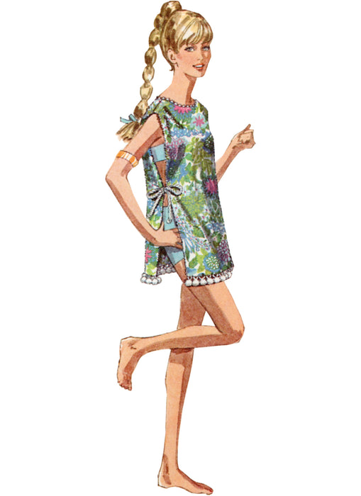 Simplicity 9726 Vintage Apron or Beach Cover-up Sewing pattern from Jaycotts Sewing Supplies