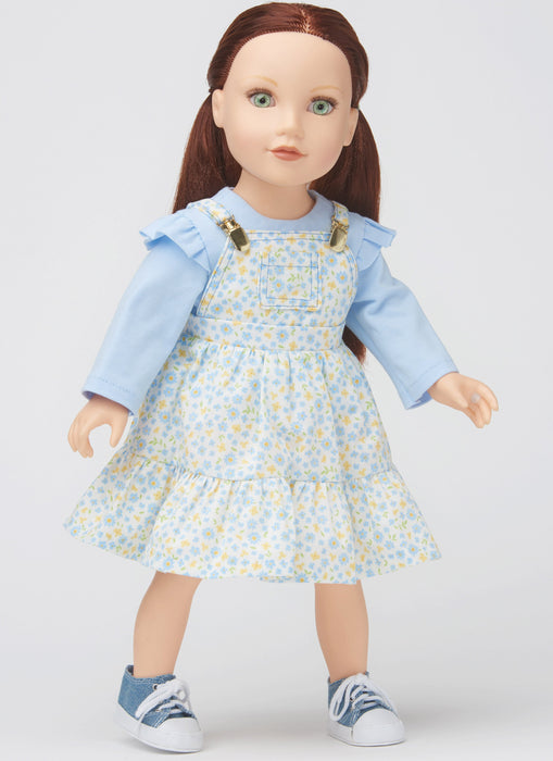 Simplicity 9728 Western Doll Clothes pattern by Elaine Heigl Designs from Jaycotts Sewing Supplies
