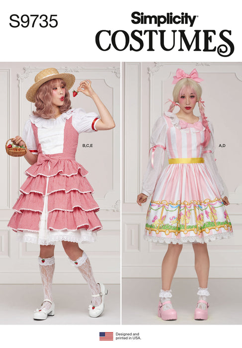 Simplicity 9735 Costume Sewing pattern from Jaycotts Sewing Supplies