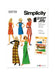 Simplicity 9739 sewing pattern Misses' Back-Wrap Dress and Jumper from Jaycotts Sewing Supplies