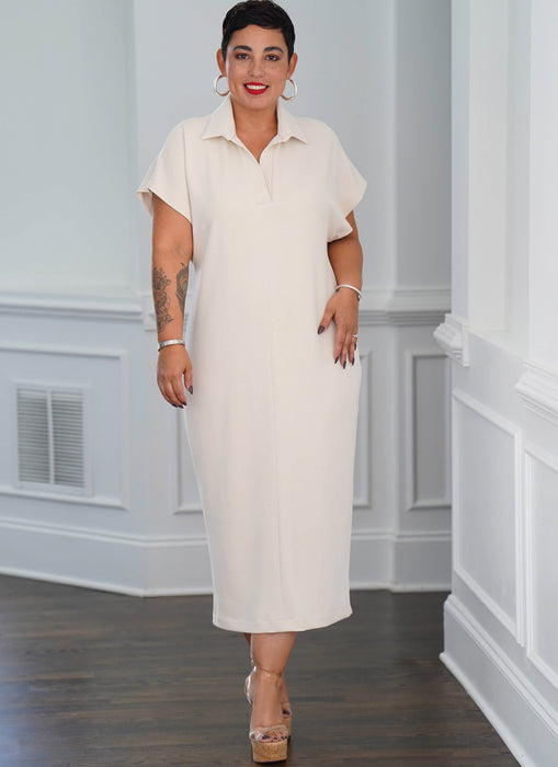 Simplicity 9740 sewing pattern Misses' Knit Dress in 2 Lengths by Mimi G Style from Jaycotts Sewing Supplies