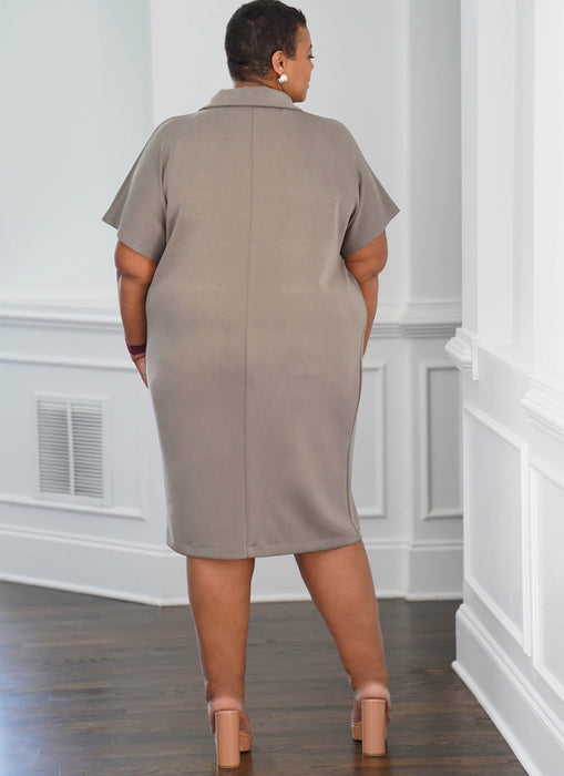 Simplicity 9741 sewing pattern Women's Knit Dress in 2 Lengths by Mimi G Style from Jaycotts Sewing Supplies