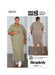 Simplicity 9741 sewing pattern Women's Knit Dress in 2 Lengths by Mimi G Style from Jaycotts Sewing Supplies