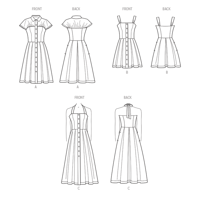 Simplicity 9743 sewing pattern Women's Dresses from Jaycotts Sewing Supplies