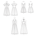 Simplicity 9743 sewing pattern Women's Dresses from Jaycotts Sewing Supplies
