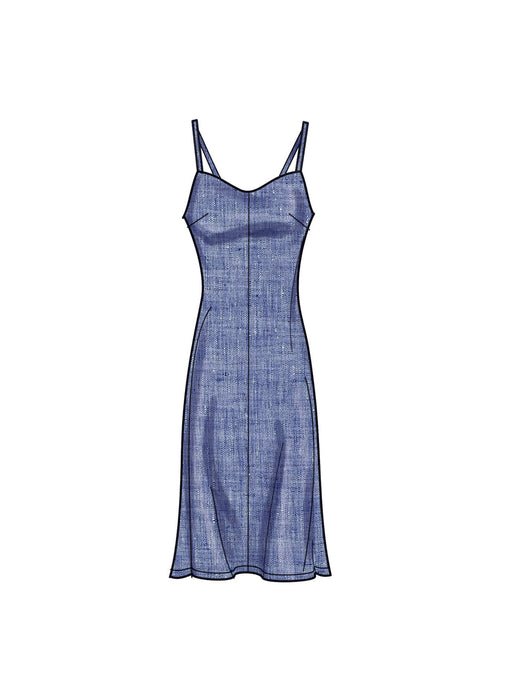 Simplicity 9745 sewing pattern Misses' Slip Dress in Three Lengths from Jaycotts Sewing Supplies
