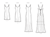Simplicity 9745 sewing pattern Misses' Slip Dress in Three Lengths from Jaycotts Sewing Supplies
