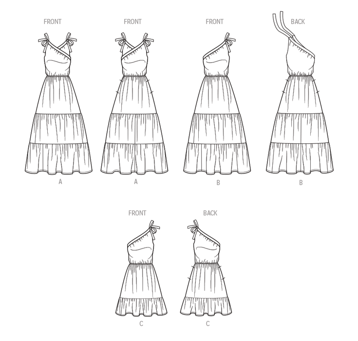 Simplicity 9746 sewing pattern Misses' Dresses from Jaycotts Sewing Supplies