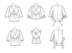 Simplicity 9748 sewing pattern Misses' Top with Sleeve Variations from Jaycotts Sewing Supplies