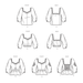 Simplicity 9749 sewing pattern Misses' Tops from Jaycotts Sewing Supplies