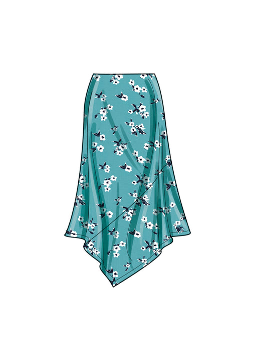 Simplicity 9752 sewing pattern Women's Knit Skirts and Trousers from Jaycotts Sewing Supplies