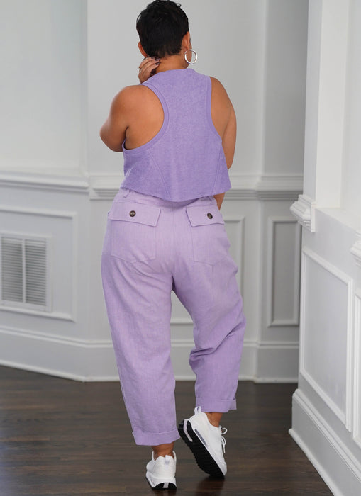 Simplicity 9754 sewing pattern Misses' Tops and Cargo Pants by Mimi G Style from Jaycotts Sewing Supplies