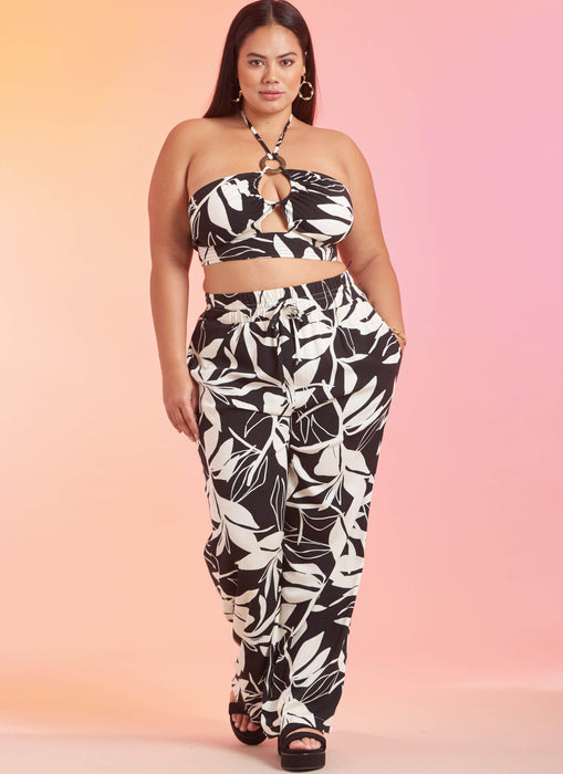 Simplicity 9756 sewing pattern Misses' and Women's Shirt, Pants and Halter Top from Jaycotts Sewing Supplies