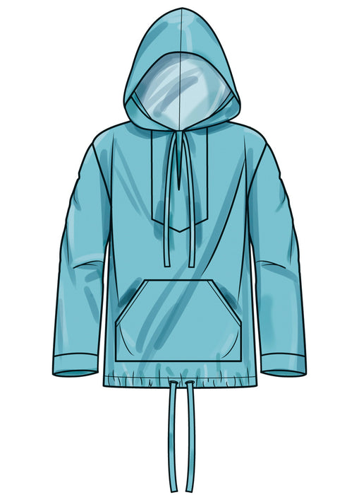 Simplicity 9759 sewing pattern Children's, Teens' and Adults' Hoodie from Jaycotts Sewing Supplies