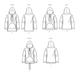 Simplicity 9759 sewing pattern Children's, Teens' and Adults' Hoodie from Jaycotts Sewing Supplies