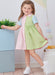 Simplicity 9760 sewing pattern Toddlers' Dress with Sleeve Variations from Jaycotts Sewing Supplies