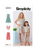 Simplicity 9761 sewing pattern Children's and Girls' Dress, Top and Pants from Jaycotts Sewing Supplies