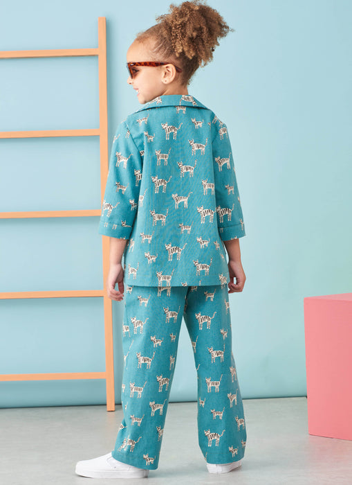 Simplicity 9762 sewing pattern Girls' Jacket, Pants and Shorts for American Sewing Guild from Jaycotts Sewing Supplies