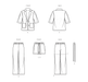 Simplicity 9762 sewing pattern Girls' Jacket, Pants and Shorts for American Sewing Guild from Jaycotts Sewing Supplies