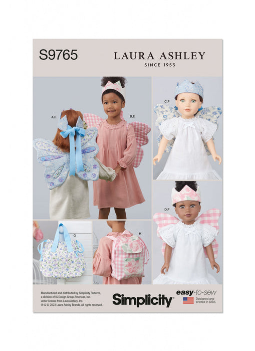 Simplicity S9765 Children's Backpack and Wings pattern from Jaycotts Sewing Supplies