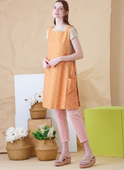 Simplicity 9766 sewing pattern Misses' Tabard Aprons by Elaine Heigl Designs from Jaycotts Sewing Supplies