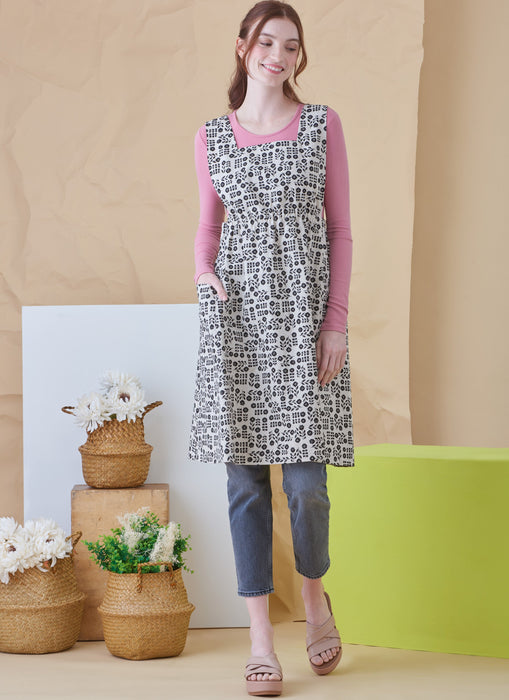 Simplicity 9766 sewing pattern Misses' Tabard Aprons by Elaine Heigl Designs from Jaycotts Sewing Supplies