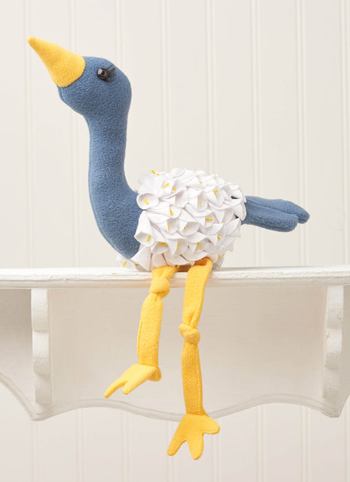 Simplicity 9774 sewing pattern Decorative Plush Birds by Carla Reiss Design from Jaycotts Sewing Supplies