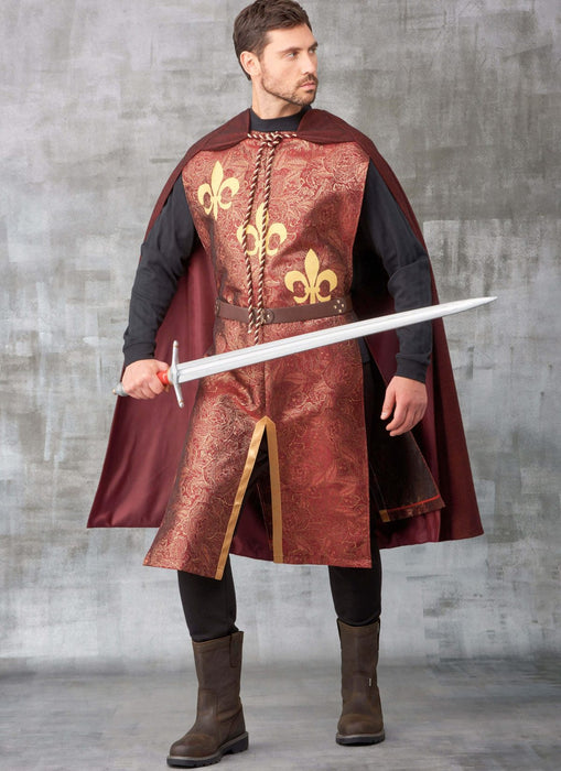Simplicity 9775 sewing pattern Tabards, Capes and Heraldic Shields from Jaycotts Sewing Supplies
